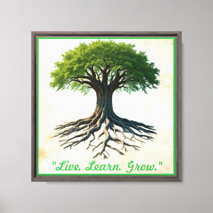 Lienzo "Árbol de vida sagrado"