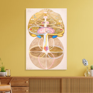 Lienzo Árbol del Conocimiento No. 1 Hilma af Klint
