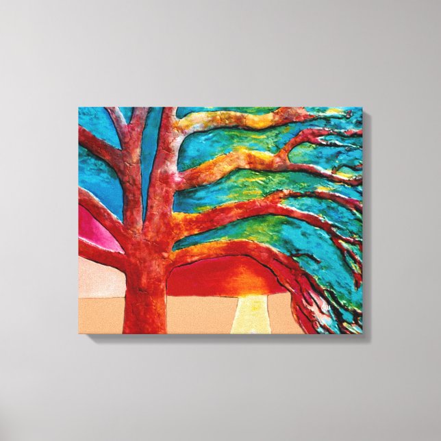 Lienzo Árbol del Siglo (Anverso)