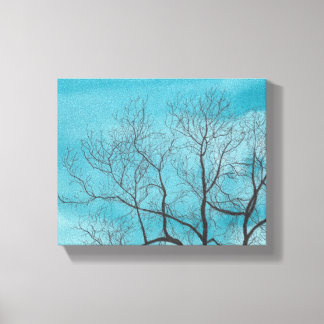 Lienzo Árbol en invierno