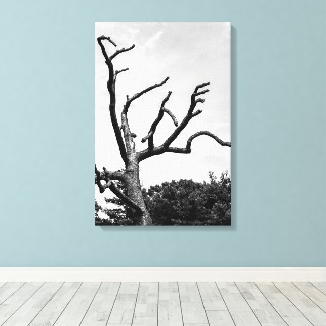 Lienzo árbol libre (Insitu (piso de madera))