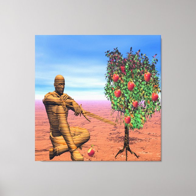 Lienzo Árbol mágico (Anverso)