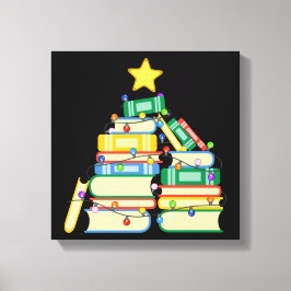 Lienzo Árbol navideño galáctico II