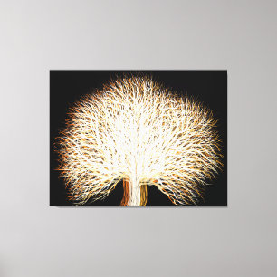 Lienzo Árbol otoñal