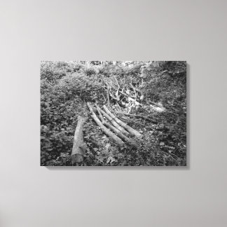 Lienzo Árbol recortado