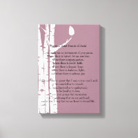 Árboles de aves con oración