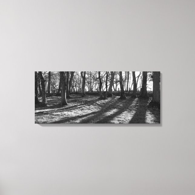 Lienzo Árboles ferroviarios (Anverso)