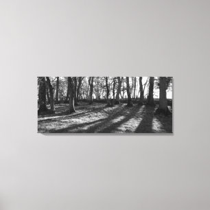 Lienzo Árboles ferroviarios