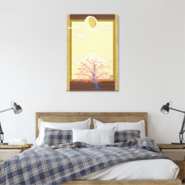 Lienzo Árboles luminosos