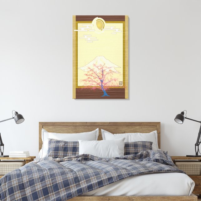 Lienzo Árboles luminosos (Insitu(Dormitorio))