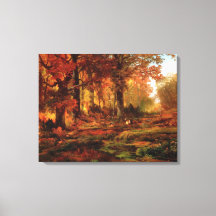 Árboles otoñales en Cresheim Glen (Filadelfia)