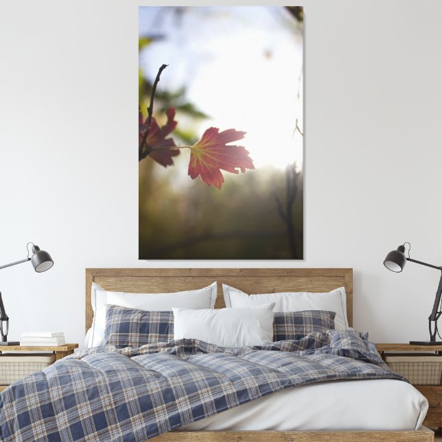 Lienzo Árboles y Flores Románticos – Fantasía Botánica Bo (Insitu(Dormitorio))