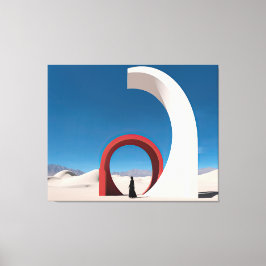 Lienzo Arcana del desierto: Velo de soledad