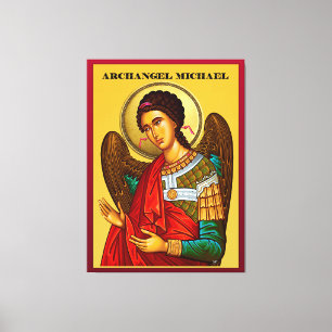 Lienzo Arcángel Miguel