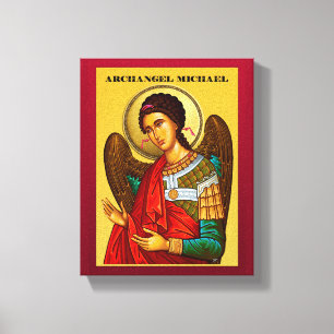 Lienzo Arcángel Miguel