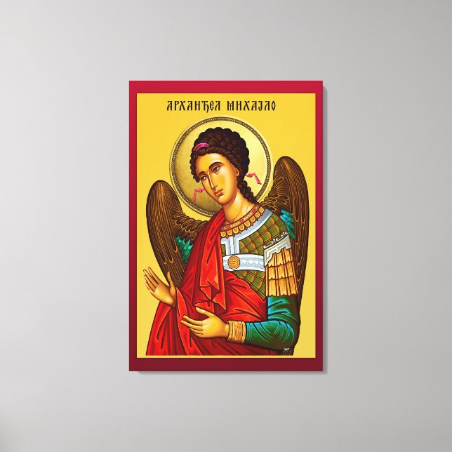 Lienzo Archangel Michael (Anverso)