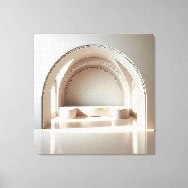 Lienzo Arched Window Alcove (Anverso)