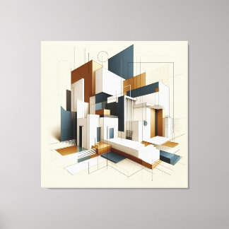 Lienzo Architectural Form Study