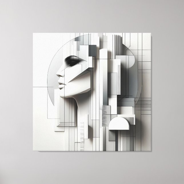 Lienzo Architectural Profile/ Architektonisches Profi (Anverso)