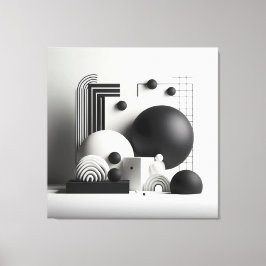 Lienzo Architectural Silence Ensemble