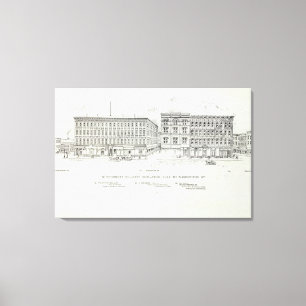 Lienzo Arcilla y Washington de la zona este de Montgomery