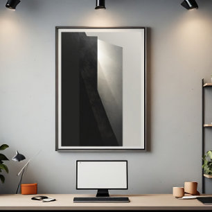 Lienzo Arco abstracto elegante geométrico tonos cálidos