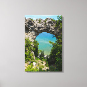 Lienzo Arco de Mackinac