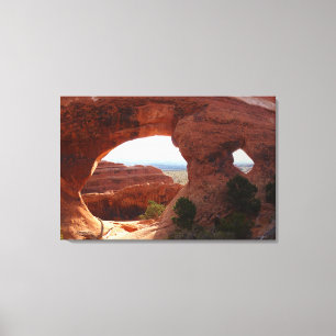 Lienzo Arco de partición I en el Parque Nacional Arches