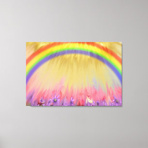 Lienzo arco iris