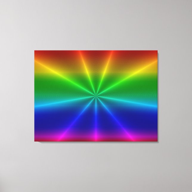 Lienzo Arcoiris (Anverso)
