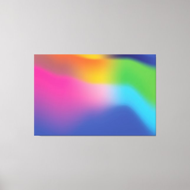 Lienzo Arcoiris (Anverso)