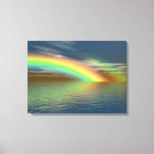 Lienzo Arcoiris (Anverso)