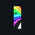 Lienzo Arcoiris atrapado<br><div class="desc">arco iris atrapado, icónico, de arte pop, futurista, símbolo, diseño, fantasía, lujo, moda, vogue</div>