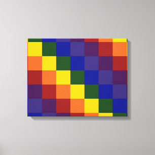 Lienzo Arcoiris bajo control