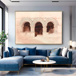 Lienzo Arcos de St. Georges de Boscherville