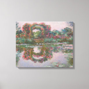 Lienzo Arcos floridos, Giverny - Claude Monet - c1913