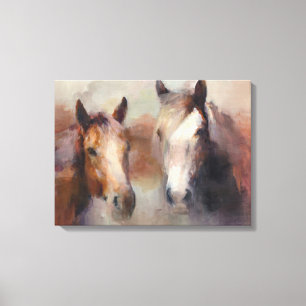 Lienzo Ardiéndose el oeste