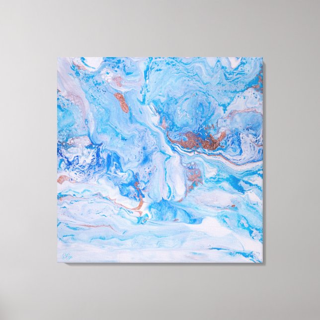 Lienzo Arena y mar (Anverso)