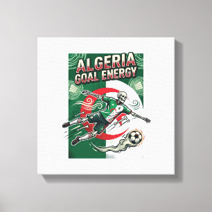 Lienzo Argelia Gol Energía Esqueleto Delantero Naciones N