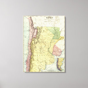 Lienzo Argentina, Chile, Paraguay, Uruguay