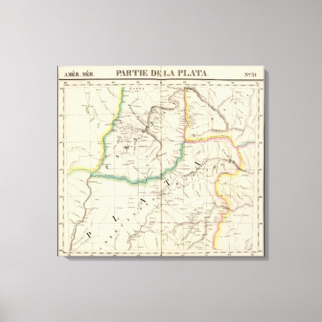 Lienzo Argentina Paraguay 31 (Anverso)