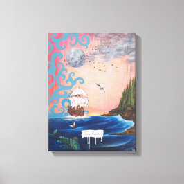 Lienzo Argo Navis por Josephine DeFrancis Wrapped Canvas