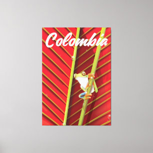 Lienzo Arizona, la poster de viajes de cosecha de cobre