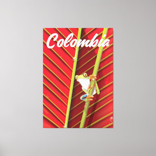 Lienzo Arizona, la poster de viajes de cosecha de cobre (Anverso)