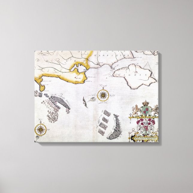 LIENZO ARMADA ESPAÑOLA, 1588 2 (Anverso)