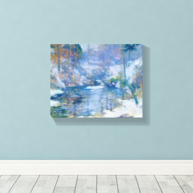 Lienzo Armonía de invierno, 1890-1900, por John Henry Twa (Insitu (piso de madera))