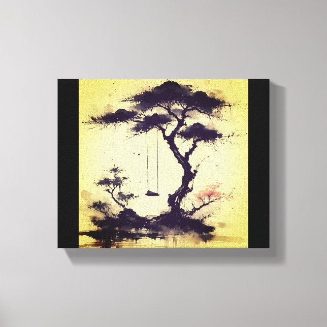 Lienzo Armonía silenciosa (Anverso)