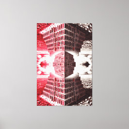 Lienzo Armonía y discordia: Torre de Babel