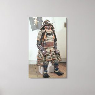 Lienzo Armor de Guerrero de Samurai