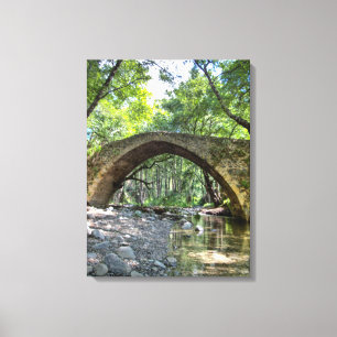 Lienzo Arquitecto veneciano del puente medieval kelefos d